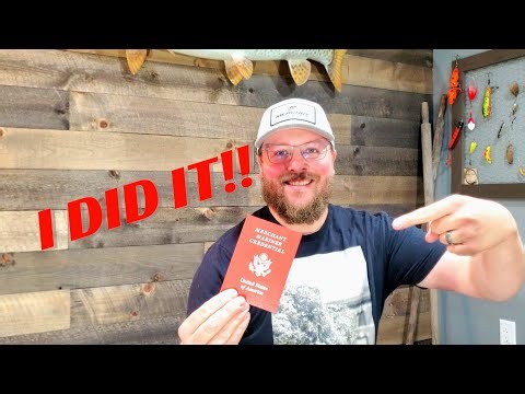 I DID IT! I GOT MY CAPTAIN'S LICENSE!