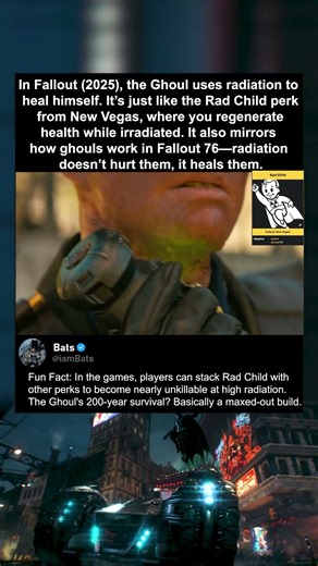 Fallout: Radiation Hurts Humans But Heals the Ghoul
