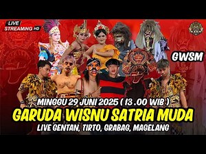 LIVE GWSM GARUDA WISNU SATRIA MUDA HARI INI GENTAN TIRTO GRABAG MAGELANG