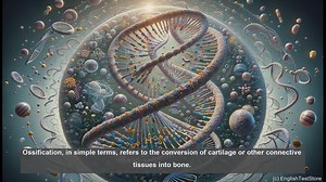 Ossification in biology