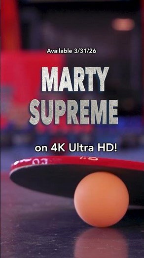 Marty Supreme – 4K Ultra HD Preorder