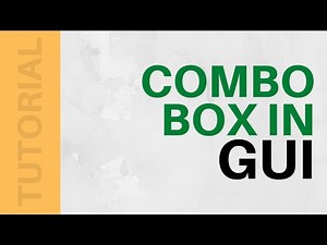 Intro to Java - Combo Boxes in JFrame