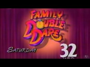 Fox's Family Double Dare promo 1988