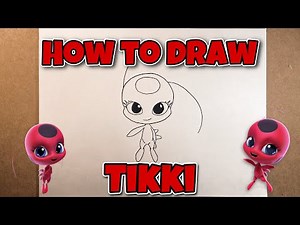 HOW TO DRAW TIKKI | MIRACULOUS LADYBUG | Easy Step-by-Step Tutorial | FOR KIDS