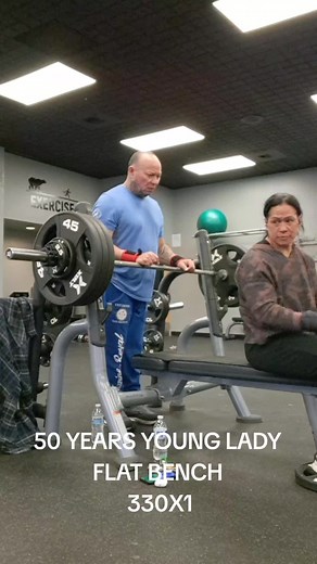 Strong Performance at 50: 330 lb Flat Bench Press