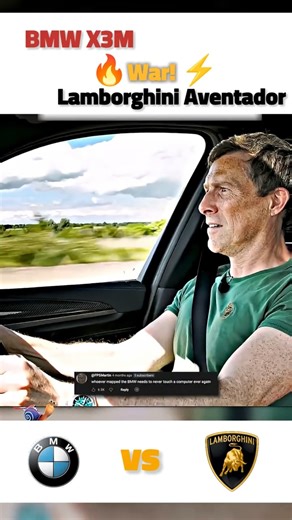 750HP BMW X3M vs. Lamborghini SVJ: GERMANY vs. ITALY War! 🇩🇪🇮🇹