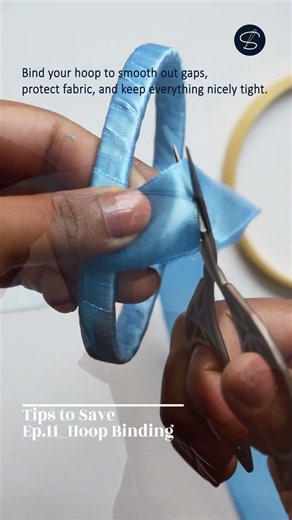 Keep Your Fabric Tight with Hoop Binding: Embroidery Tip #11