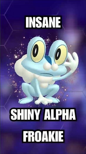 We Caught A Shiny Alpha Froakie!