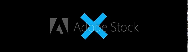 A bold cross mark (X symbol) commonly used to indicate cancel, error, close, or wrong actions. Typically designed with sharp or rounded edges, often in red or gray, used in digital interfaces, Stock Video
