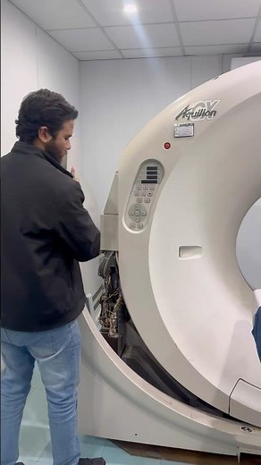 How to Open CT Scanner Gantry Safely | Toshiba Aquilion CX 128 Slice (Educational)#shorts #popular
