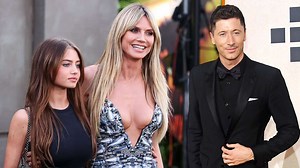 Heidi Klum und Robert Lewandowski feiern Leni auf dem Laufsteg - Foto spricht Bände