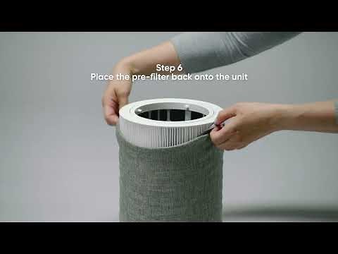 Blueair air purifier Blue - Tutorial video
