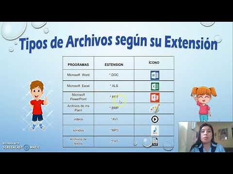 Sesión: Tipos de archivos según su extensión