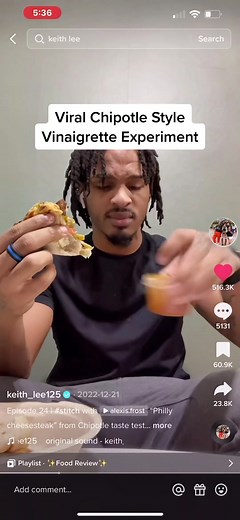 Chipotle-Style Vinaigrette: Recipe Experiment