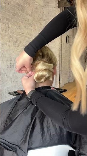 Bridal hair using halo hair extensions | Bun Tutorial