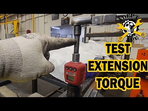 Do Extensions Change Torque? Torque Wrenches and Extension Test! (INTERESTING)