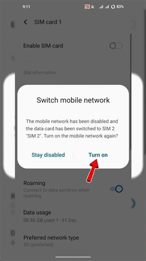 how to disable Android phone sim | mobile ka sim card kaise off bond Karen #shorts #mobilesim #viral