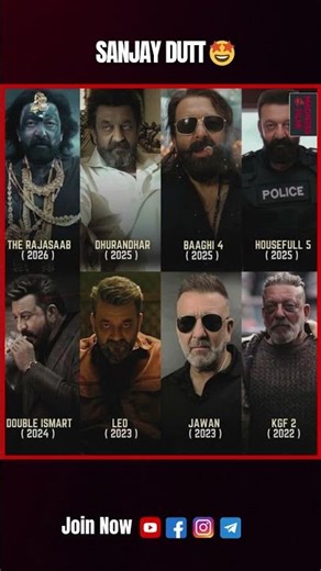 Sanjay Dutt Look 2022-2025 #shorts #viral #viralshorts #sanjaydutt #southmovie #hindimovie
