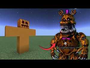 NEW! Five Nights at Freddy's 4 Addon in Minecraft PE
