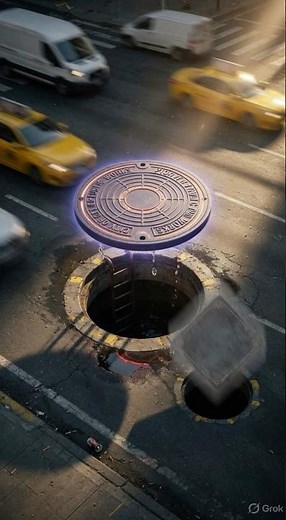 Why Are Manhole Covers Always Round? The Engineering Secret That Saves Lives #engineering
