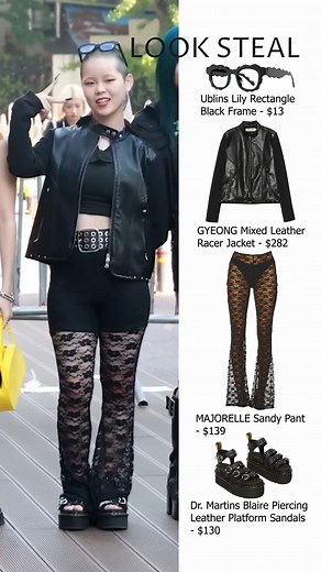 Look Steal Inc • K-pop Fashion Source on Instagram: "XG Cocona's outfit at Music Bank 240531! Jacket info credit to @coconafashion.style Sources for all the K-pop fashion are linked in the bio! #xg #Chisa #Hinata #Jurin #Harvey #Juria #Maya #Cocona #하비 #ハーベイ #치사 #チサ #히나타 #日向 #주린 #ジュリン #주리아 #ジュリア #마야 #マヤ #코코나 #ここな #kpopoutfit #kpop #kpopfashionstyle #kpopfashion #kpopoutfits"
