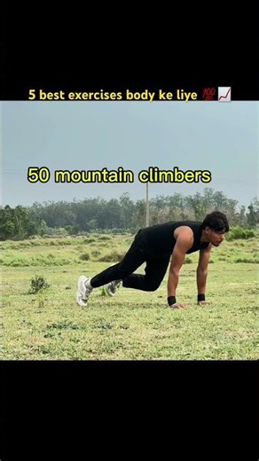 5 Best exercises💯📈 #motivation #yputube #2026 #challenge #running #workout