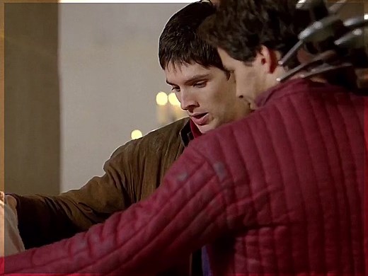 Merlin's Secret Revealed to Lancelot | Snake in Merlin's Neck