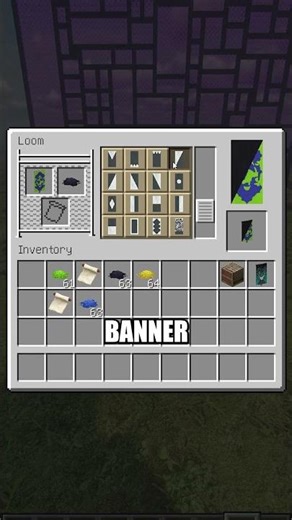 Minecraft Space Banner Tutorial #minecraft #minecrafttutorial #minecraftbeauty