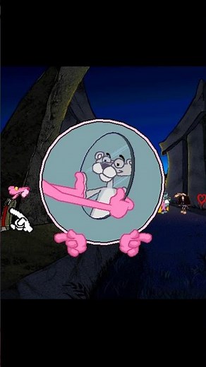 Taking back Pink's fur (England/ Stonehenge / Pink Panther: Passport to Peril 1996)