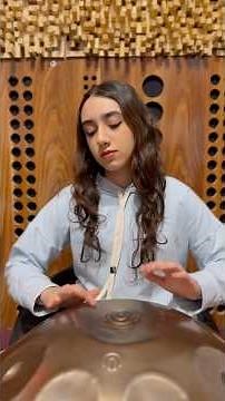 Calm focus ٫ steady repetition guide handpan students as Master Chavoshi shapes mindful performance
