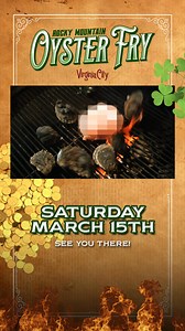 🍀 Get lucky in Virginia City! 🍀 Join the 34th Annual Rocky Mountain Oyster Fry, Parade & Saloon Crawl on March 15! Dress festive, taste the famous oysters, and celebrate St. Paddy’s Day!🎉 | Virginia City, NV