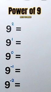 25K views · 335 reactions | Power of 9‼️ 9‼️ 9‼️ #Math #mathteachergon #MathTutor #basicmath #MathTutorials #mathtricks #mathmadeeasy #MathematicsChallenge #mathtechnique #akositeachergon #mathhacks | Math Tutorials | Facebook