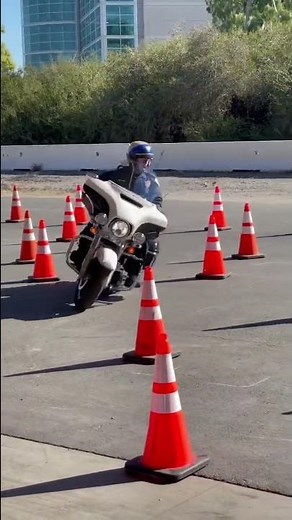 CHP Motorcycle Training Session