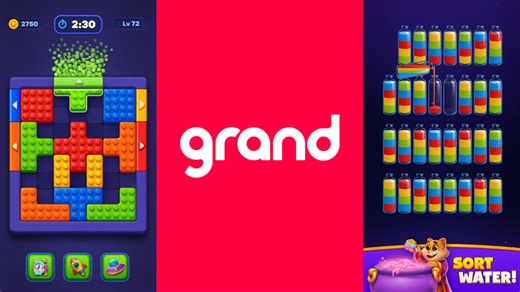 Grand Games tops U.S. iOS charts with #1 and #2 games | Games Industry Network | Türkiye, Europe, MENA & Asia
