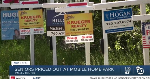 Seniors on fixed incomes priced out at mobile home park after rent hike