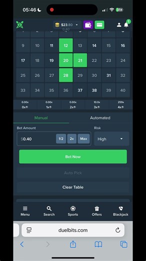 $0.40 To $120! Insane method on keno! Code mctruck on duelbits for bonusses!