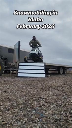 Better to have them and not need them, then to need them and not have them 🤣🤣🤣. What a miserable lack of winter. #idaho #skidoo #moneypit