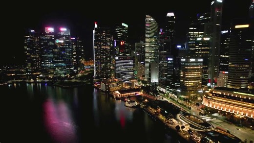 Above the City of Innovation: Singapore’s Story in Lights...