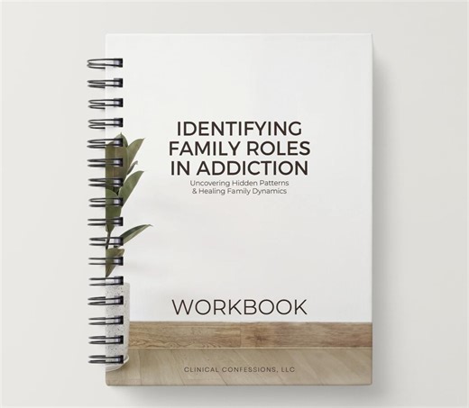 Identifying Family Roles in Addiction Workbook | Digital Download - Etsy