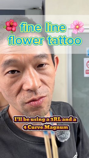 3.8K views · 37 reactions |  Fine Line Flower Tattoo #minimaltattoo #finelinetattoo #bambootattoo #traditionaltattoo | Joker Brothers Tattoo Studio | Facebook