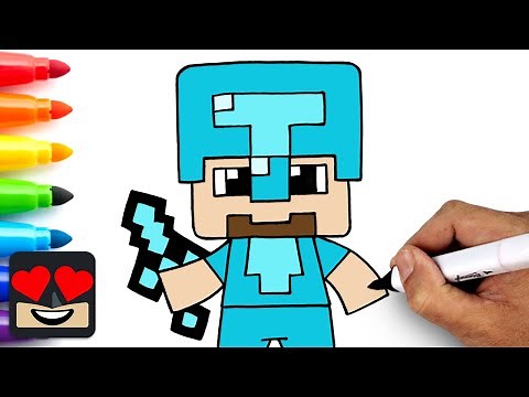 How To Draw Minecraft Steve