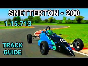 Track Guide Snetterton - 200 FF1600 iRacing
