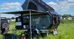 Brutish off-grid pop-up camper brings Outback flavor to UK hinterlands