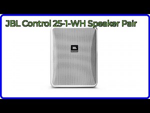 REVIEW (2026): JBL Control 25-1-WH Speaker Pair. ESSENTIAL details.