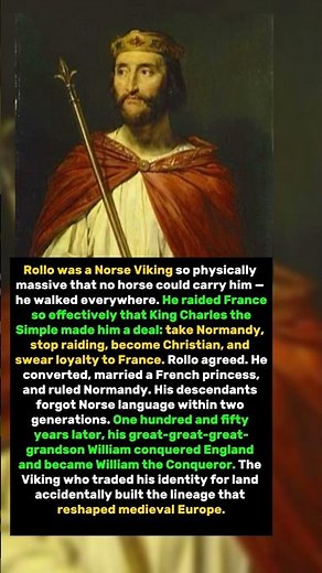 The Viking Jarl Who Became a French Duke — By Converting and Forgetting Everything