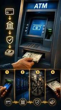 How Does an ATM Give You Cash in Just Seconds? #facts