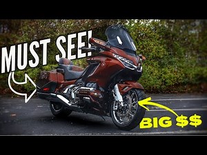 Custom Honda Gold Wing 1800 Motorcycle | Charlie Brown