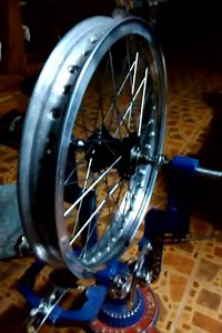 BSA A10 Rear wheel