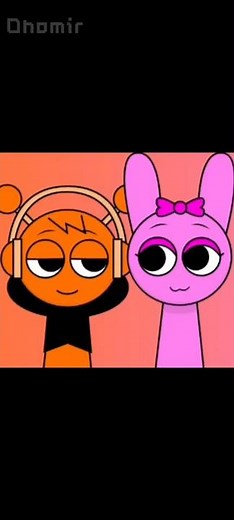 Oren and Pinki Kissing #sprunki #animation #kissing