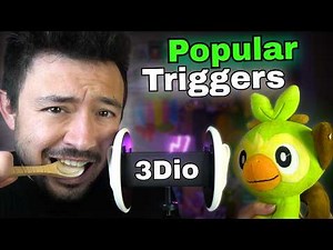 My Most Popular Triggers with 3Dio Mic 👂 (Binaural Sensitive ASMR)
